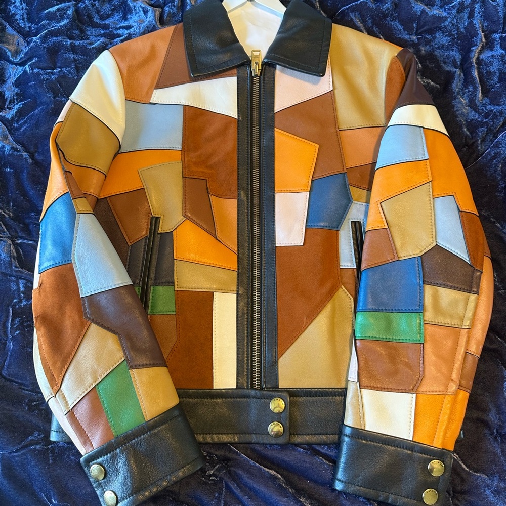 Coach 1941 Runway Patchwork Patchwork Leather Jac… - image 3